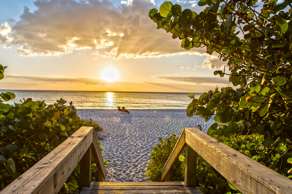 Sunset in Naples, Florida